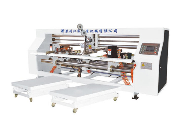 雙片式高速半自動釘箱機